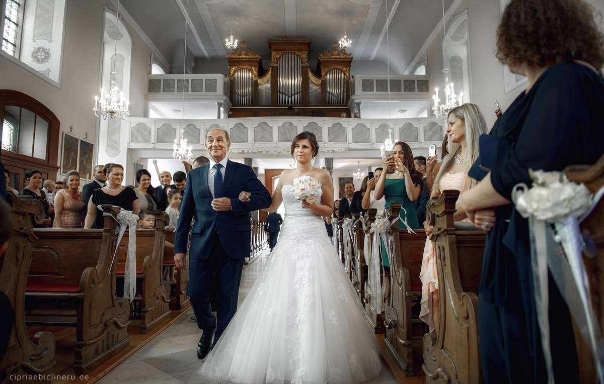 the church wedding ceremony