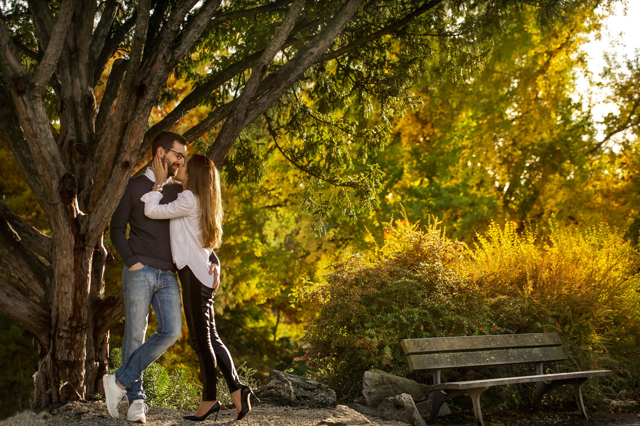 Engagement photoshoot in Palmengarten, Frankfurt am Main 