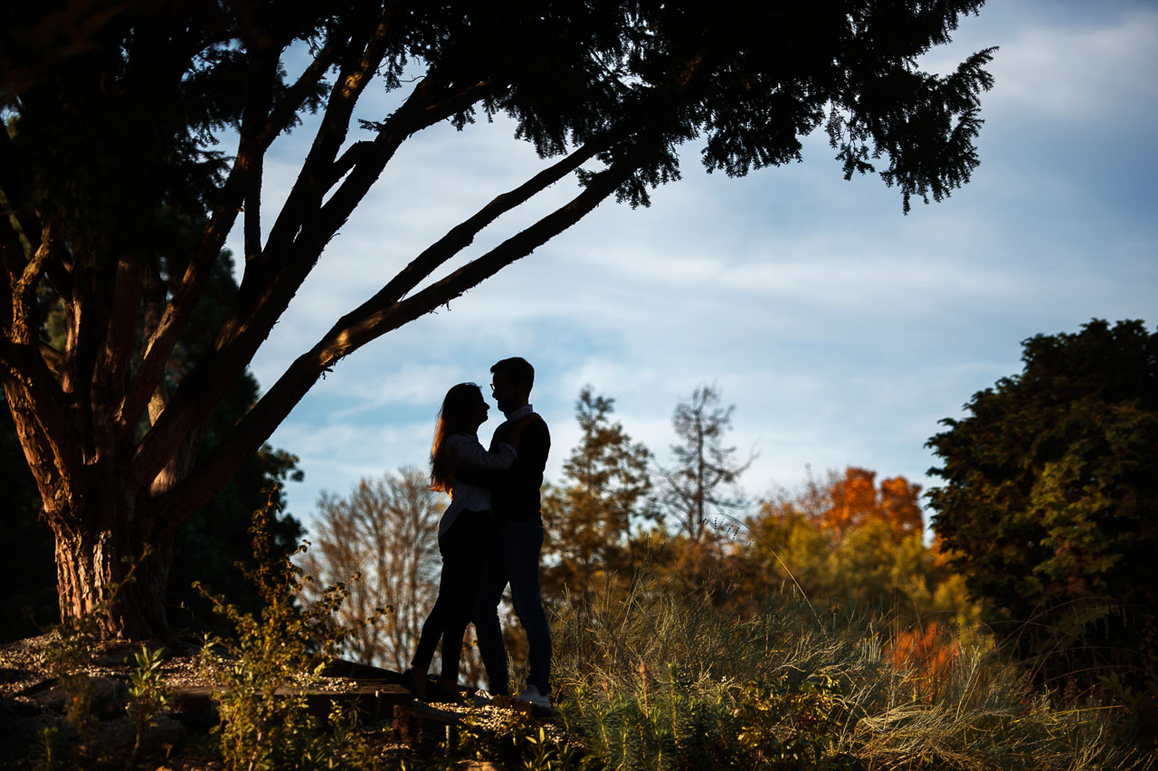 Engagement photoshoot in Palmengarten, Frankfurt am Main 