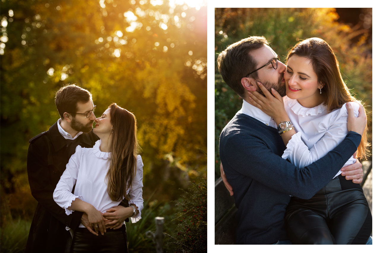 Engagement photoshoot in Palmengarten, Frankfurt am Main 