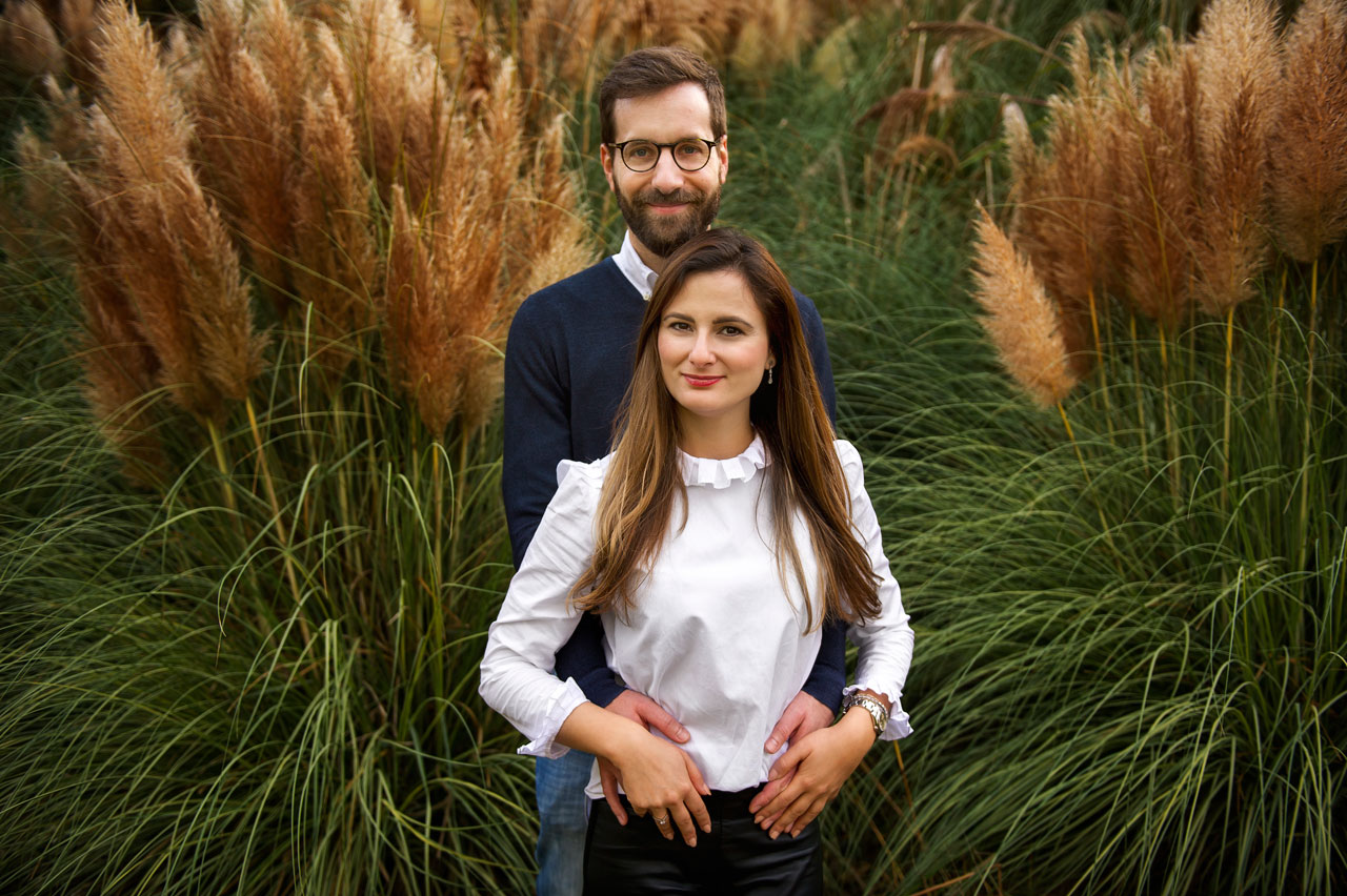 Engagement photoshoot in Palmengarten, Frankfurt am Main 