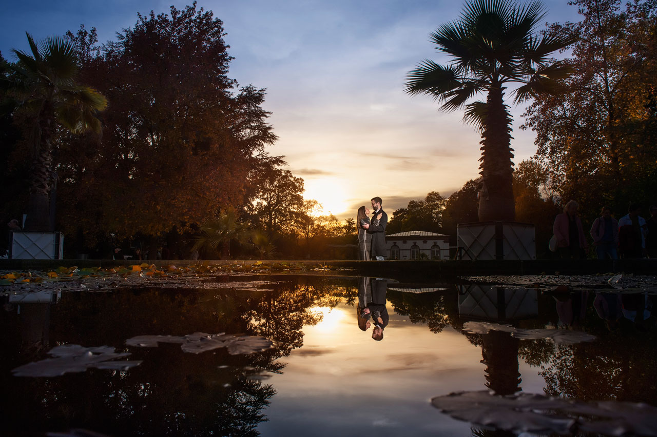 Engagement photoshoot in Palmengarten, Frankfurt am Main 