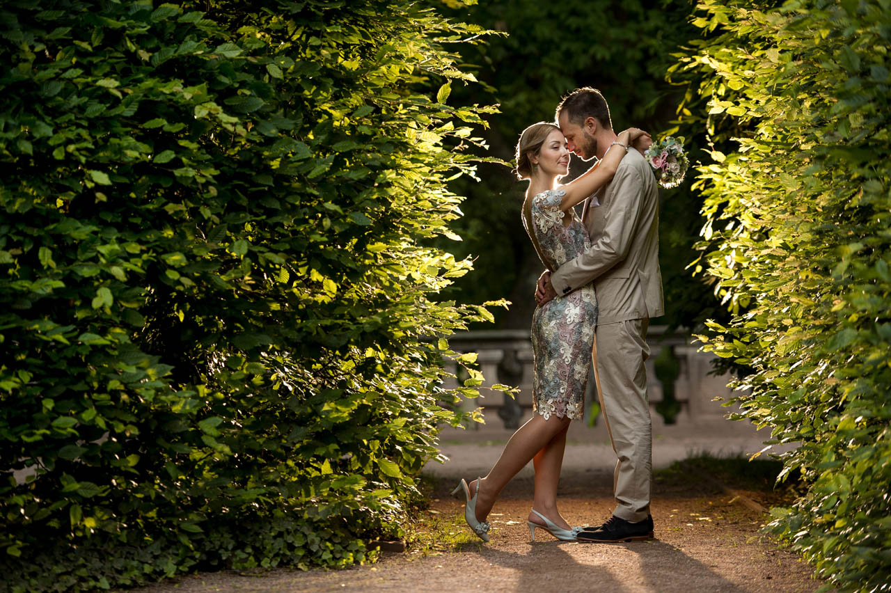 Brautpaarshooting im Schlossgarten Fulda